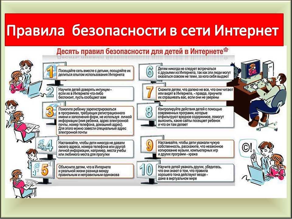 Правила безопасности в сети Интернет.